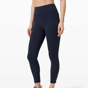 Lululemon Invigorate High-Rise Tight 25" True Navy Size 16
